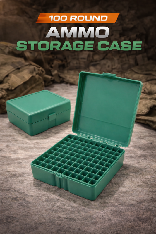 9mm Ammunition Storage Case – 100-Round Capacity
